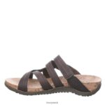 Sandals UK BEARPAW Women Kai Wide Dark Brown 44J6412 - Image 2