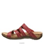 Sandals UK BEARPAW Women Kai Wide Red 44J6411 - Image 2