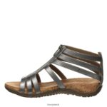 Sandals UK BEARPAW Women Layla Gunmetal 44J6440 - Image 2