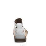 Sandals UK BEARPAW Women Layla II Wide White Metallic 44J6432 - Image 6