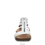 Sandals UK BEARPAW Women Layla II Wide White Metallic 44J6432 - Image 7