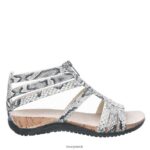 Sandals UK BEARPAW Women Layla Wide Bone 44J6434 - Image 3