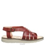 Sandals UK BEARPAW Women Leah Red 44J6487 - Image 3