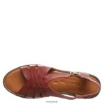 Sandals UK BEARPAW Women Leah Red 44J6487 - Image 5