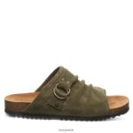 Sandals UK BEARPAW Women Lillie Dark Olive 44J6464 - Image 3