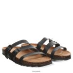Sandals UK BEARPAW Women Mercedes Black 44J6454 - Image 8