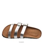 Sandals UK BEARPAW Women Mercedes Silver 44J6453 - Image 5