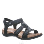 Sandals UK BEARPAW Women Ridley Wide Black 44J6407
