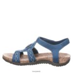 Sandals UK BEARPAW Women Ridley Wide Blue 44J6405 - Image 2