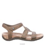 Sandals UK BEARPAW Women Ridley Wide Brown 44J6406 - Image 3