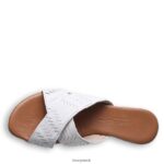 Sandals UK BEARPAW Women Ximena White 44J6388 - Image 5