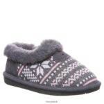 Slippers UK BEARPAW Kids Alice Youth Charcoal 44J6618