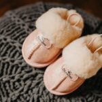 Slippers UK BEARPAW Kids Loki Toddler Pink Glitter 44J6612 - Image 7
