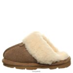Slippers UK BEARPAW Kids Loki Youth Hickory Caviar 44J6614 - Image 2