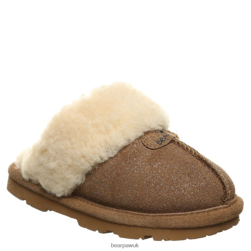slippers_uk_bearpaw_kids_loki_youth_hickory_caviar_44j6614.jpg Slippers UK BEARPAW Kids Loki Youth Hickory Caviar 44J6614 - Image 1