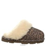Slippers UK BEARPAW Kids Loki Youth Leopard 44J6616 - Image 3