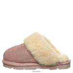 Slippers UK BEARPAW Kids Loki Youth Pink Glitter 44J6609 - Image 2