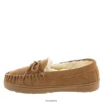Slippers UK BEARPAW Kids Moc II Youth Hickory 44J6611 - Image 2