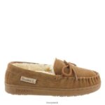 Slippers UK BEARPAW Kids Moc II Youth Hickory 44J6611 - Image 3