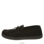 Slippers UK BEARPAW Men Moc II Black 44J6534 - Image 2