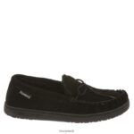 Slippers UK BEARPAW Men Moc II Black 44J6534 - Image 3