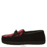 Slippers UK BEARPAW Men Moc II Black Multi Knit 44J6542 - Image 2