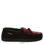 Slippers UK BEARPAW Men Moc II Black Multi Knit 44J6542 - Image 3