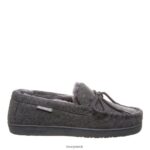 Slippers UK BEARPAW Men Moc II Gray 44J6537 - Image 3
