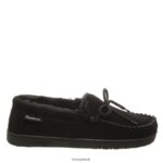 Slippers UK BEARPAW Men Moc II Wide Black 44J6527 - Image 3
