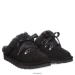 Slippers UK BEARPAW Women Cedar Black 44J6261 - Image 8