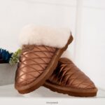 Slippers UK BEARPAW Women Effie Bronze 44J6302 - Image 8