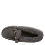 Slippers UK BEARPAW Women Indio Charcoal 44J6322 - Image 5