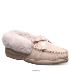 Slippers UK BEARPAW Women Indio Exotic Pink Leopard Glitter 44J6300
