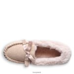 Slippers UK BEARPAW Women Indio Exotic Pink Leopard Glitter 44J6300 - Image 5