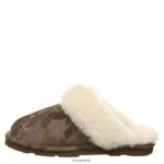 Slippers UK BEARPAW Women Loki Exotic Earth Camo 44J6316 - Image 2