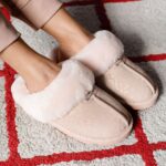 Slippers UK BEARPAW Women Loki Exotic Pink Leopard Glitter 44J6267 - Image 8