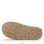 Slippers UK BEARPAW Women Loki Exotic Tan Cow Print 44J6265 - Image 4
