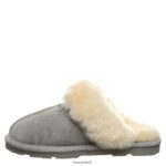 Slippers UK BEARPAW Women Loki Gray Fog 44J6270 - Image 2