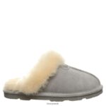 Slippers UK BEARPAW Women Loki Gray Fog 44J6270 - Image 3