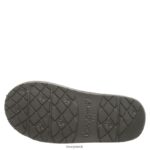 Slippers UK BEARPAW Women Loki Gray Fog 44J6270 - Image 4