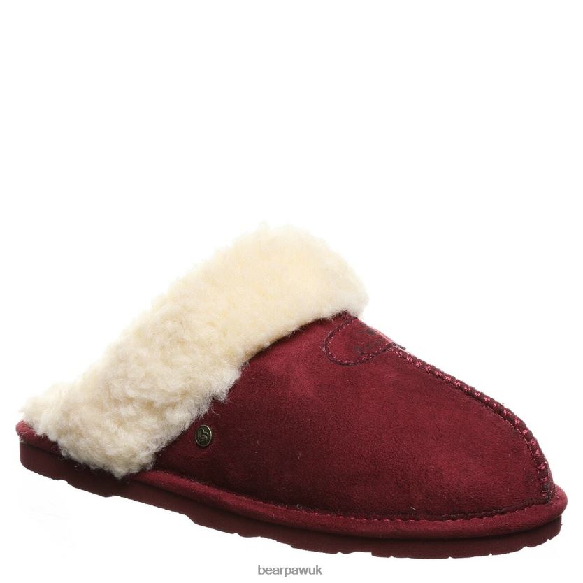 slippers_uk_bearpaw_women_loki_vegan_beet_44j6321.jpg Slippers UK BEARPAW Women Loki Vegan Beet 44J6321 - Image 1