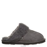 Slippers UK BEARPAW Women Loki Vegan Charcoal 44J6286 - Image 3