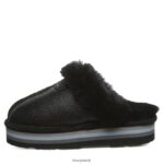 Slippers UK BEARPAW Women Retro Loki Black Caviar 44J6320 - Image 2