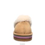 Slippers UK BEARPAW Women Retro Loki Iced Coffee 44J6294 - Image 7