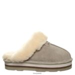 Slippers UK BEARPAW Women Retro Loki Stone 44J6308 - Image 3