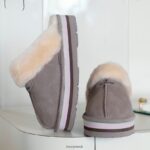 Slippers UK BEARPAW Women Retro Loki Stone 44J6308 - Image 7