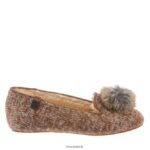 Slippers UK BEARPAW Women Shae Hickory 44J6323 - Image 3