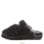 Slippers UK BEARPAW Women Sofia Charcoal 44J6306 - Image 2