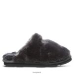 Slippers UK BEARPAW Women Sofia Charcoal 44J6306 - Image 3
